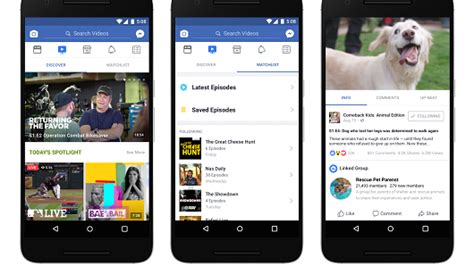 Facebook Watch: Details about Facebook's YouTube competitor